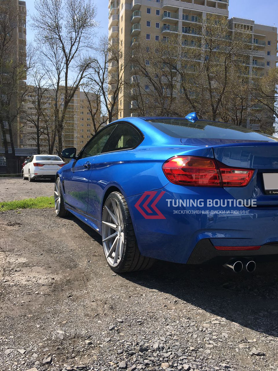 BMW 4 Series на 20" дисках Rohana RFX1 Brushed Titanium фото 4